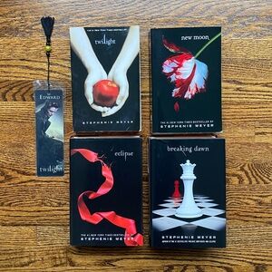 Twilight Book Series with Edward Cullen Bookmark